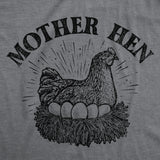 Womens Funny T Shirts Mother Hen Sarcastic Mothers Day Grapic Tee For Ladies