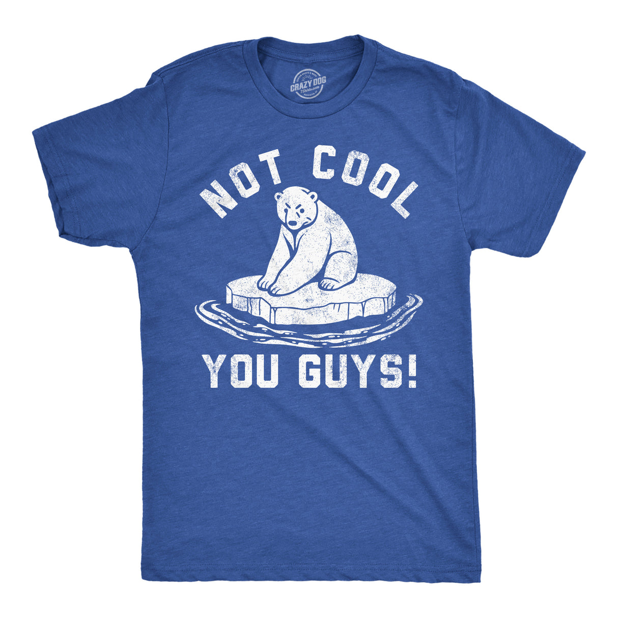 Mens Funny T Shirts Not Cool You Guys Sarcastic Polar Bear Tee for Guys