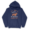 Its Not A Party Until My Wiener Comes Out Unisex Hoodie Funny Sarcastic Dog Graphic Hooded Sweatshirt