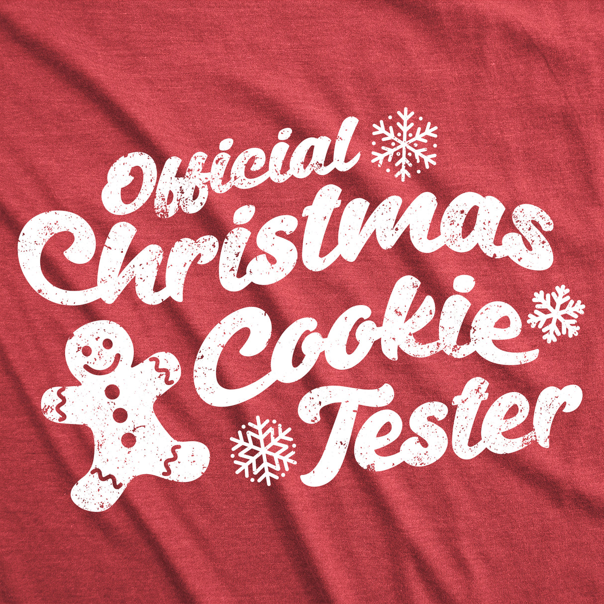 Youth Funny T Shirts Official Christmas Cookie Tester Sarcastic Xmas Graphic Tee For Kids