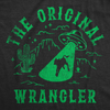 Mens Funny T Shirts The Original Wrangler Sarcastic UFO Graphic Tee For Men