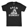 Mens Palm Sunday Funny T Shirt Sarcastic Jesus Graphic Tee for Men