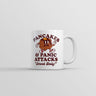 Pancakes and Panic Attacks Mug Funny Sarcastic Breakfast Graphic Novelty Coffee Cup-11oz