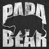 Mens Papa Bear Funny T Shirts Awesome Fathers Day Gift Tee For Dads