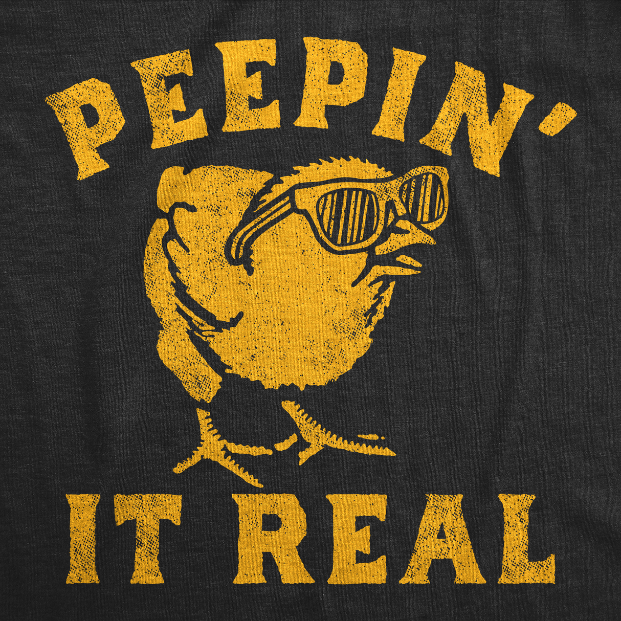 Womens Peepin It Real Funny T Shirt Sarcasic Graphic Tee for Ladies
