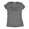 Womens Funny T Shirts People Confuse Too And To Way Two Much Sarcastic Tee