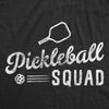 Womens Pickleball Squad T Shirt Funny Pickle Ball Lovers Team Tee For Ladies