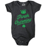 Pinch Charming Baby Bodysuit Funny St Pattys Day Parade Pinching Joke Jumper For Infants