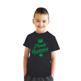 Toddler Pinch Charming T Shirt Funny St Pattys Day Parade Pinching Joke Tee For Young Kids