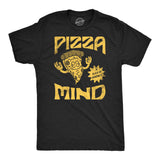Mens Funny T Shirts Pizza Mind Sarcastic Food Graphic Tee for Men