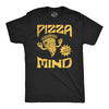 Mens Funny T Shirts Pizza Mind Sarcastic Food Graphic Tee For Men