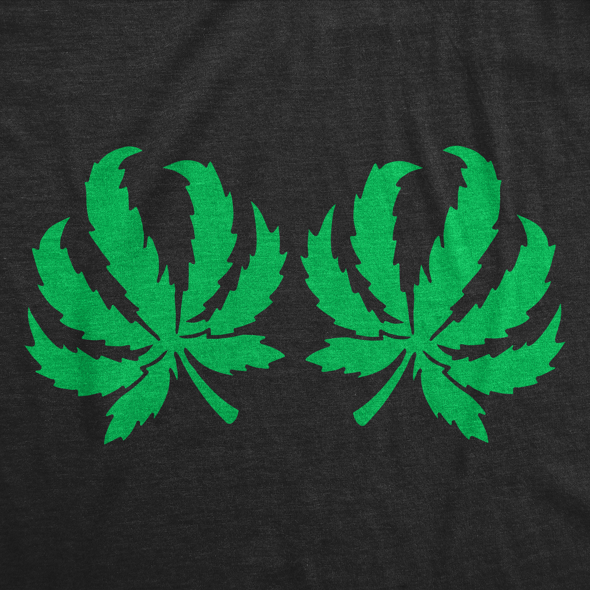 Womens Funny T Shirts Pot Leaf Boobs Sarcastic 420 Graphic Tee For Ladies