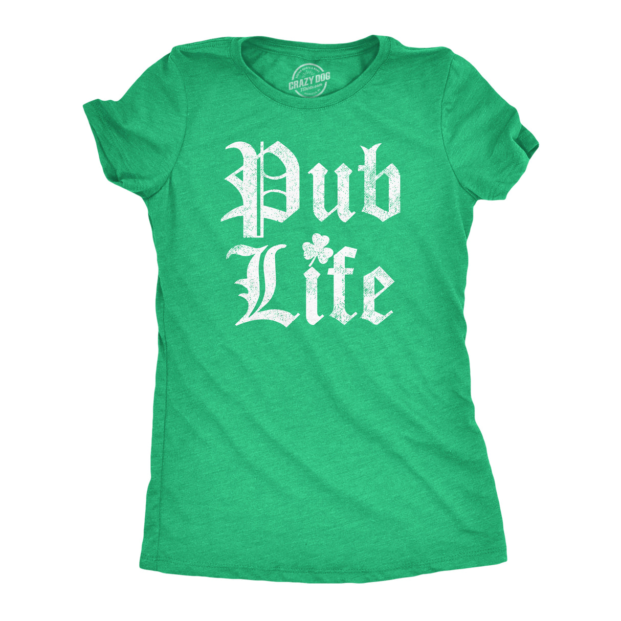 Womens Funny T Shirts Pub Life St Patricks Day Drinking Shirt For Ladies