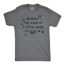 Mens Funny T Shirts Reading The Room At A Fifth Grade Level Sarcastic Tee for Men