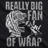 Really Big Fan Of Wrap Unisex Hoodie Funny Sarcastic Halloween Graphic Hooded Sweatshirt