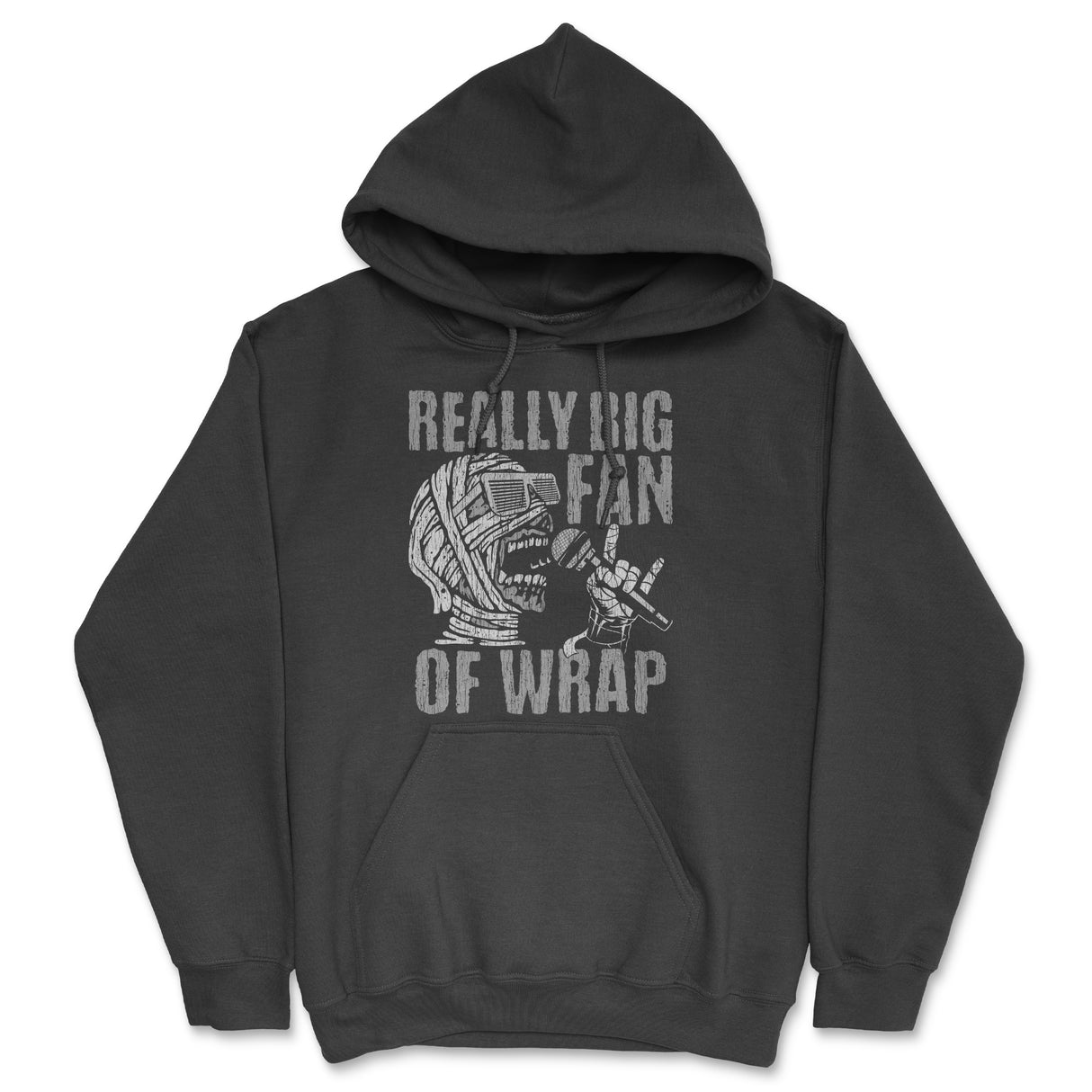 Really Big Fan Of Wrap Unisex Hoodie Funny Sarcastic Halloween Graphic Hooded Sweatshirt