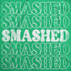 Womens Retro Smashed T Shirt Funny St Pattys Day Parade Partying Drunk Joke Tee For Ladies