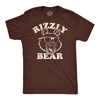 Mens Funny T Shirts Rizzly Bear Sarcastic Graphic Tee For Men