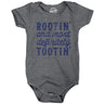 Rootin And Most Definitely Tootin Baby Bodysuit Funny Sarcastic Novelty Jumper For Infants