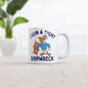 I Run A Tight Shipwreck Mug Funny Sarcastic Graphic Coffee Cup-11oz