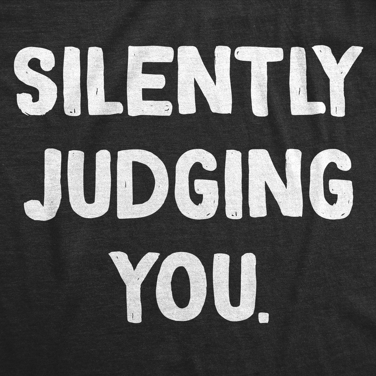 Silently Judging You Baby Bodysuit Funny Sarcastic Novelty Jumper For Infants