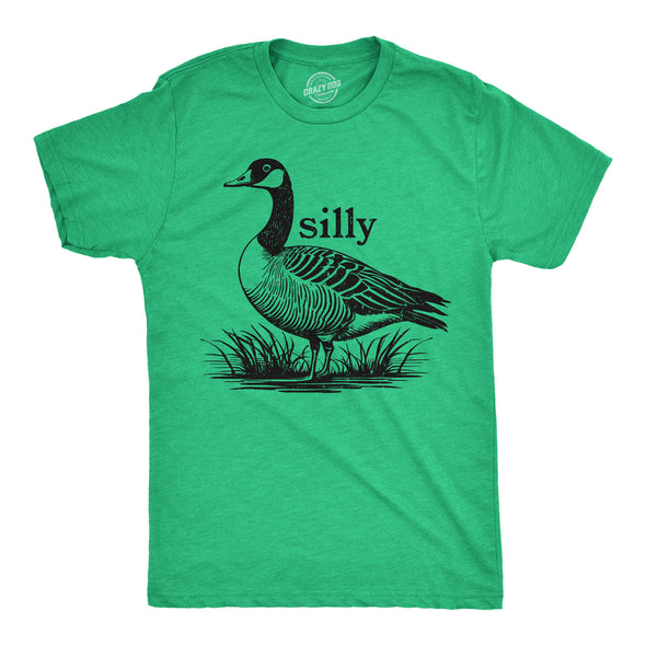 Mens Funny T Shirts Silly Goose Sarcastic Graphic Tee For Men