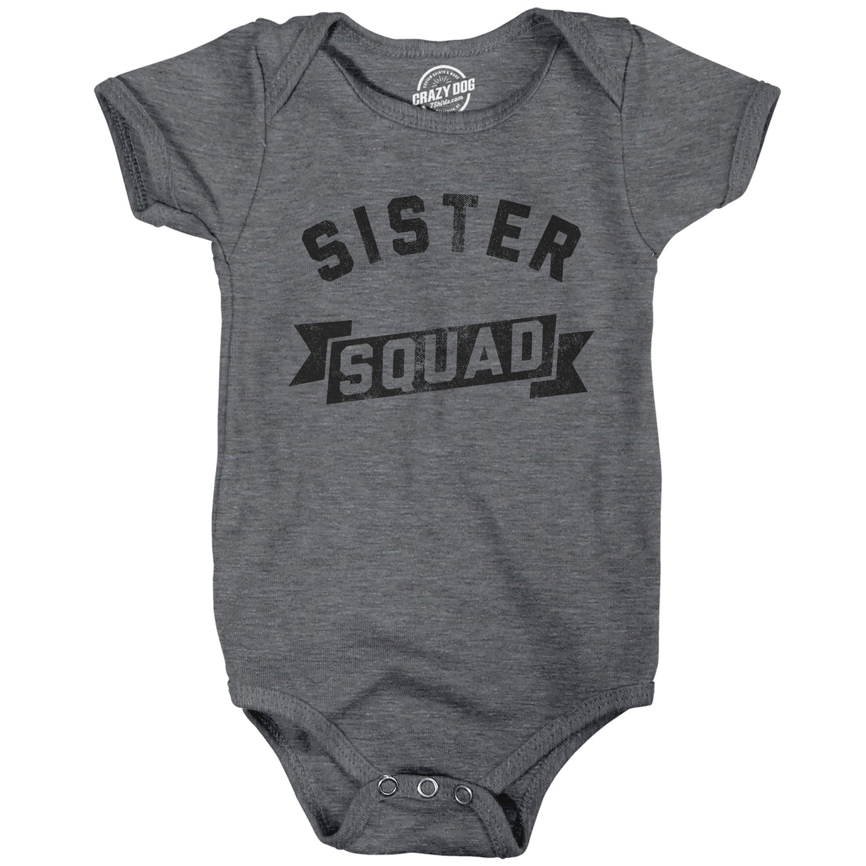 Sister Squad Baby Bodysuit Funny Family Graphic Jumper For Infants