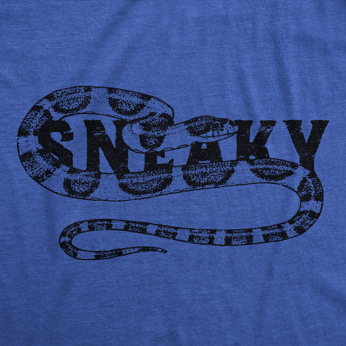 Mens Funny T Shirts Sneaky Snake Sarcastic Graphic Tee for Men