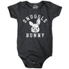 Snuggle Bunny Baby Bodysuit Funny Easter Sunday Jumper For Infants