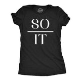 Womens Funny T Shirts So Over It Sarcastic Math Equation Graphic Tee For Ladies