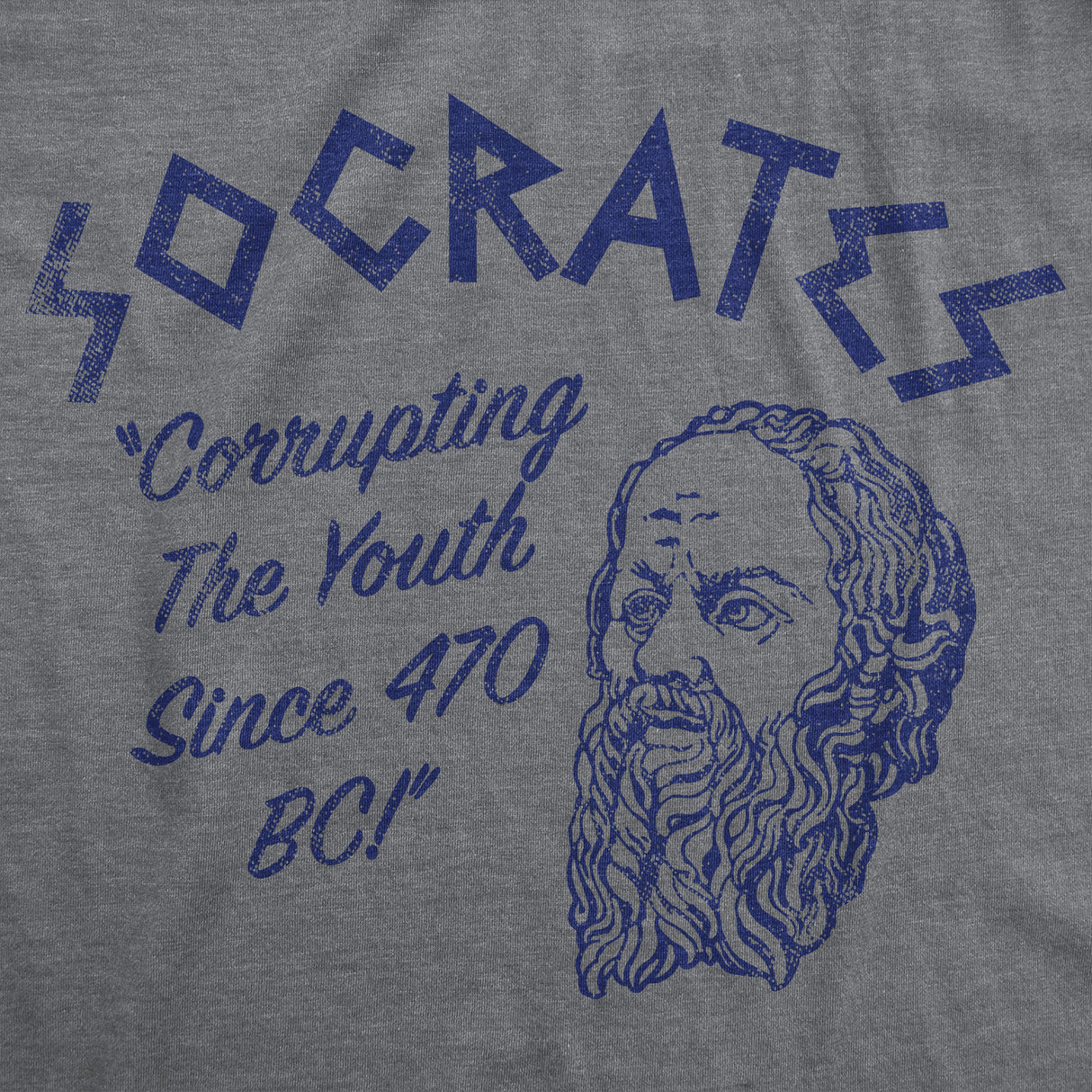Mens Funny T Shirts Socrates Sarcastic Graphic Novelty Tee for Men