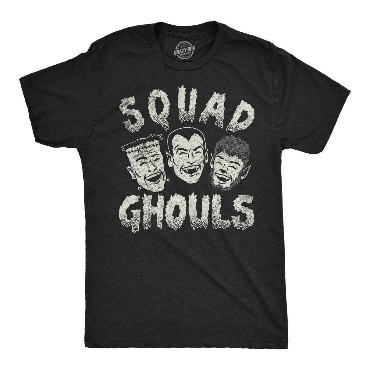 Mens Funny T Shirts Squad Ghouls Sarcastic Halloween Graphic Novelty Tee For Men
