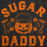 Mens Funny T Shirts Sugar Daddy Sarcastic Halloween Candy Trick Or Treat Novelty Tee for Men