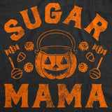 Womens Funny T Shirts Sugar Mama Sarcastic Halloween Candy Trick Or Treat Novelty Tee for Ladies