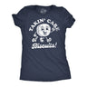 Womens Funny T Shirts Takin Care Of Biscuits Sarcastic Thanksgiving Dinner Graphic Tee For Ladies