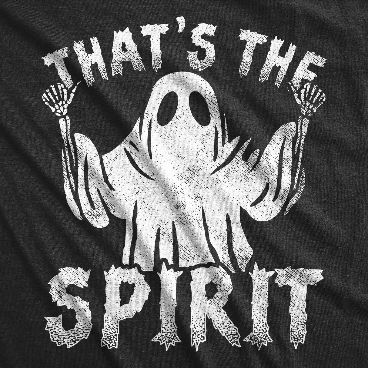 Mens Funny T Shirts Thats The Spirit Sarcastic Halloween Ghost Graphic Tee For Men