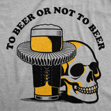 Womens Funny T Shirts to Beer Or Not to Beer Sarcastic Drinking Tee for Ladies