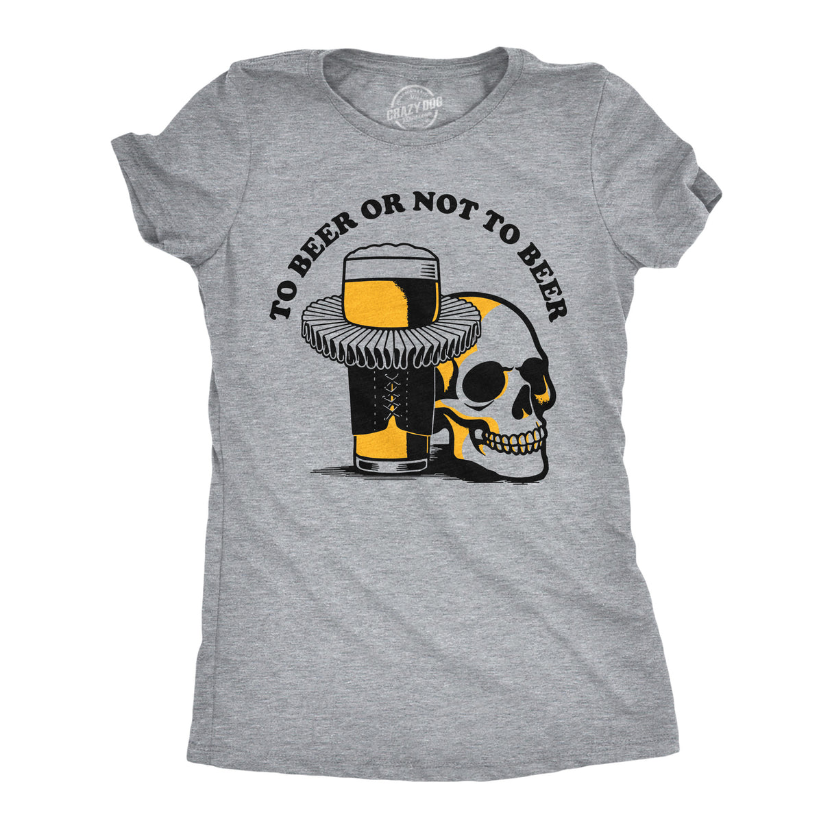 Womens Funny T Shirts to Beer Or Not to Beer Sarcastic Drinking Tee for Ladies