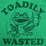 Mens Funny T Shirts Toadily Wasted Sarcastic Drinking Graphic Tee for Men