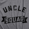 Mens Funny T Shirts Uncle Squad Family Graphic Tees For Men