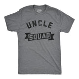 Mens Funny T Shirts Uncle Squad Family Graphic Tees for Men