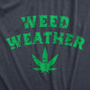 Weed Weather Unisex Hoodie Pot Smoking Lovers Hooded Sweatshirt