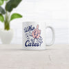 Who Cares Mug Funny Middle Finger Graphic Novelty Coffee Cup-11oz