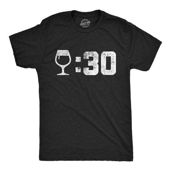 Mens Wine 30 Funny T Shirt Drinking Graphic Tee Sarcastic Shirt For Men