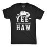 Mens Funny T Shirts Yee and I Cannot Stress This Enough Haw Novelty Tee