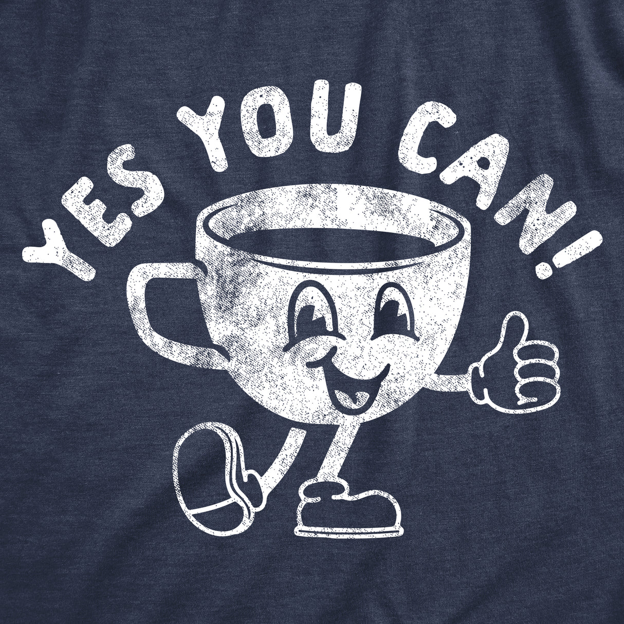 Womens Funny T Shirts Yes You Can Coffee Sarcastic Caffeine Lovers Tee For Ladies