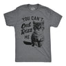 Mens Funny T Shirts You Cant Out Rizz Me Sarcastic Kitten Graphic Novelty Tee For Men