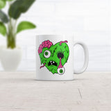 Zombie Heart Mug Funny Sarcastic Halloween Graphic Novelty Coffee Cup-11oz