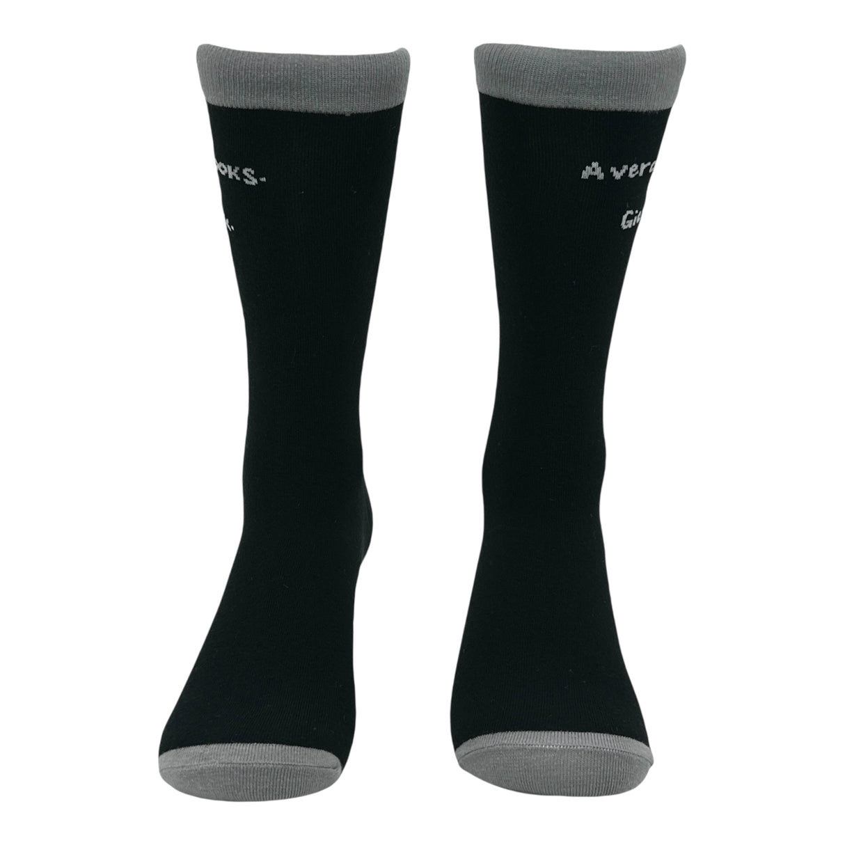 Men's Average Looks Giant Dick Socks Funny Sarcastic Graphic Novelty Footwear for Men