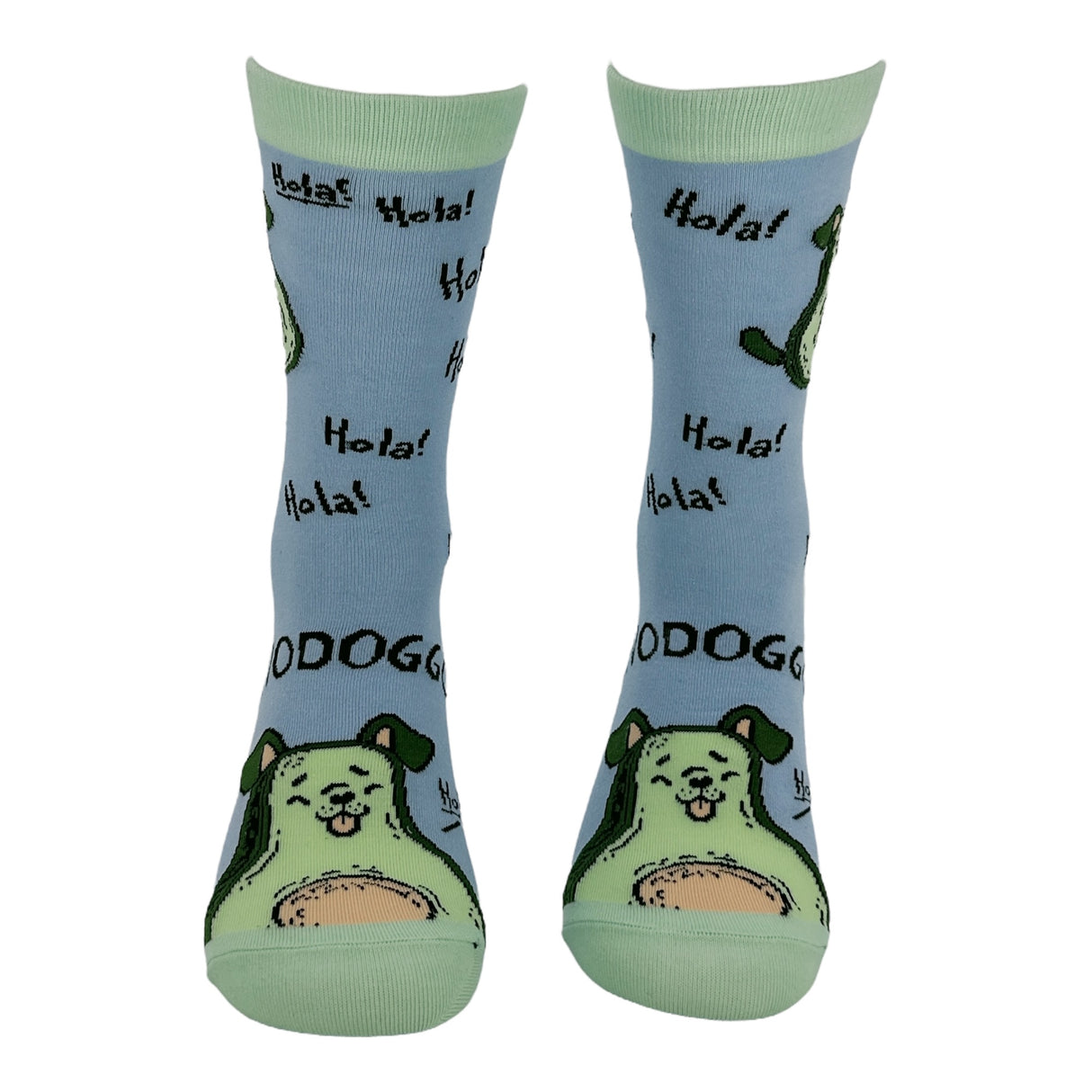 Women's Avodoggo Socks Funny Sarcastic Puppy Graphic Novelty Avocado Footwear for Ladies